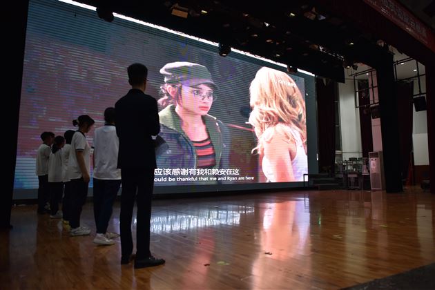 寄情于语,声情并茂,献礼棠外二十周年华诞——棠外高2022级举行外语配音比赛