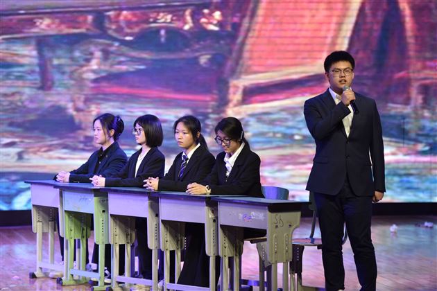 演绎青春美好 献礼廿载辉煌——记棠外高中仁譞文学社第十八届话剧比赛