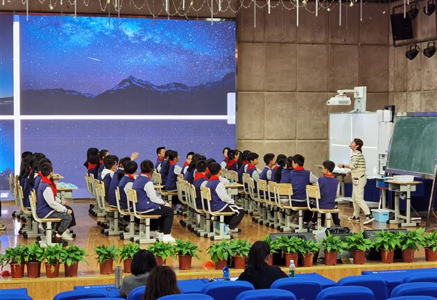 杨谢老师上课现场