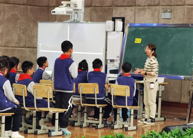 杨谢老师上课现场