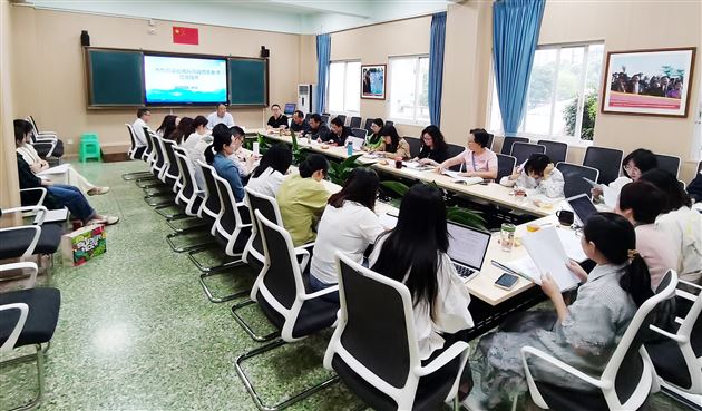 探索“三新”促实践 共研语文好课堂——棠外高中语文组特邀四川省教科院段增勇老师作专题讲座