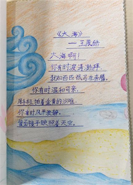 轻叩诗歌大门,收集美好诗篇——记棠外附小四年级语文学科实践活动