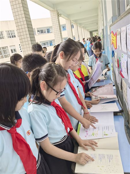 轻叩诗歌大门,收集美好诗篇——记棠外附小四年级语文学科实践活动