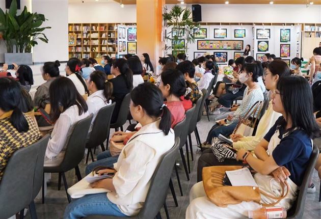 幸福双流 共筑美好——棠外附小王宪龙老师在双流区少儿美育活动中做讲座