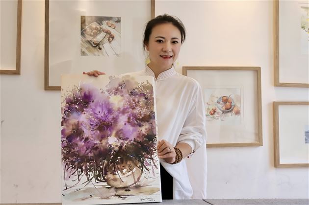 教师代伟鹤受邀参加“齐鲁彩韵”山东省水彩艺术家邀请展