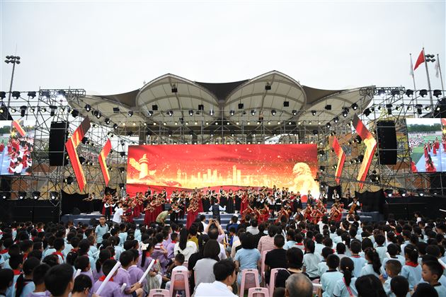落在生命里的光——棠外附小隆重举行2022--2023学年学生综合素质展示活动