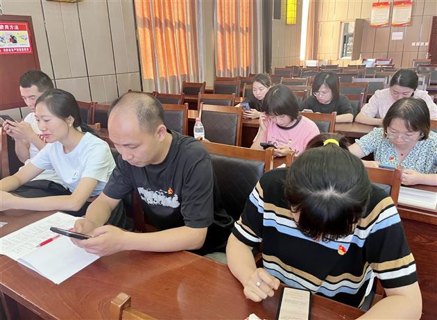 党建引领续廿载辉煌 凝心聚力迎青春大运——初中第一、第二党支部联合开展主题党日活动