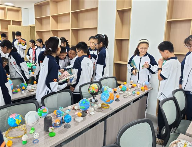 “我型我秀”——棠外初中举行第二届地理模型制作大赛