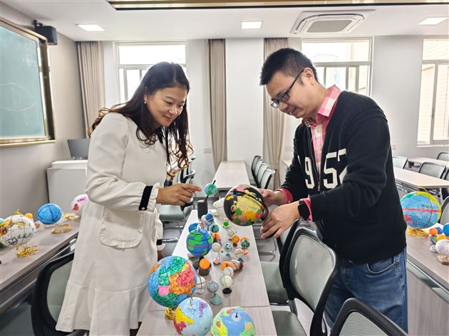 “我型我秀”——棠外初中举行第二届地理模型制作大赛