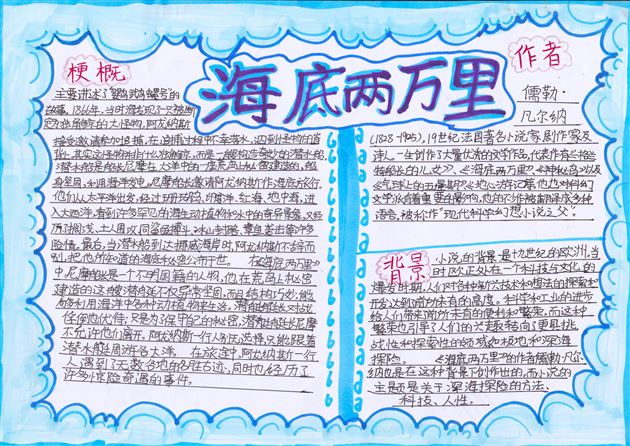 走进文学深海 探寻两万里的奥秘——棠外初2023级语文组举办名著阅读活动