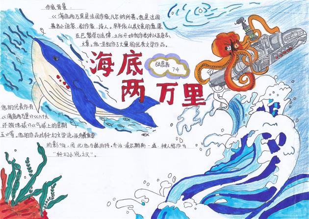 走进文学深海 探寻两万里的奥秘——棠外初2023级语文组举办名著阅读活动