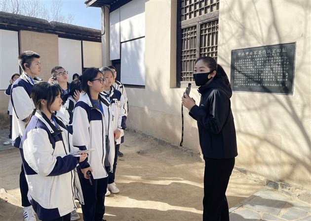 周行天下,育人文情怀;纵展心目,养青春精神——棠外高2023级师生研学西柏坡