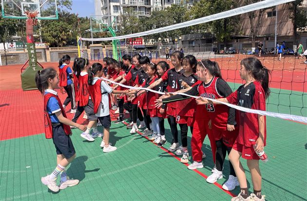 棠外附小在双流区第三届校园排球比赛中荣获五项一等奖