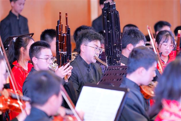 弦歌永续,再奏华章——棠外飞鹰艺术团民乐团获成都市双流区中小学生艺术节中学组一等奖