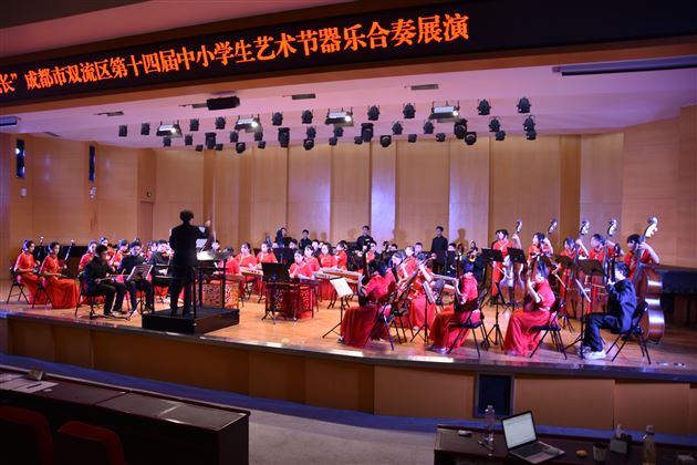 弦歌永续,再奏华章——棠外飞鹰艺术团民乐团获成都市双流区中小学生艺术节中学组一等奖