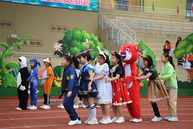 体育无处不在 运动无比精彩——棠外附小体育节暨第十九届田径运动会盛大开幕