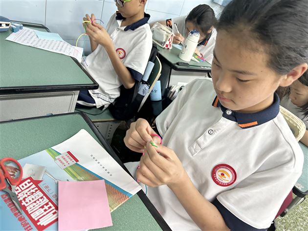 能量手环——棠外初中2024年“5·25我爱我”心理健康节系列活动(九)