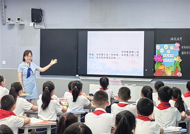 棠外附小第一党支部送教渠县第五小学暨渠县教师进修学校培训活动