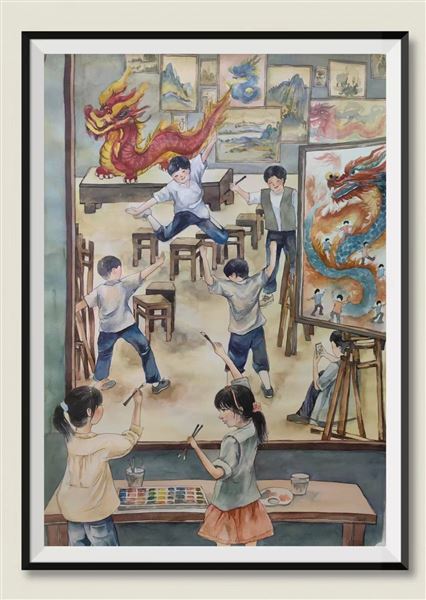 《传承经典,筑梦未来》王梓乔 指导教师:代伟鹤