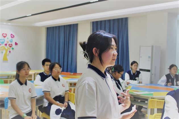 心若向阳 花自绽放——棠外高中开展高2024级心理委员培训活动