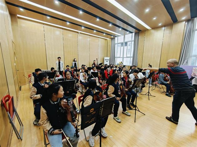 大学教授亲临棠外,这堂音乐课“硬核”满满——记棠外附小弦乐团名师进校园活动
