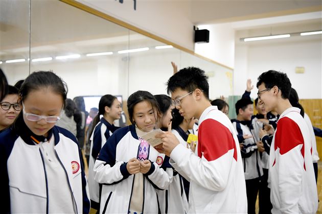 校园有“戏” 青春相“剧”——记棠外师生与北京第一六六中学《百合花颂》剧组师生同台联谊