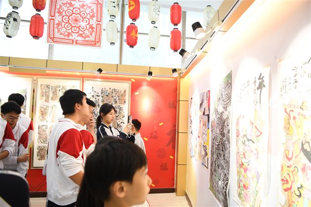 校园有“戏” 青春相“剧”——记棠外师生与北京第一六六中学《百合花颂》剧组师生同台联谊