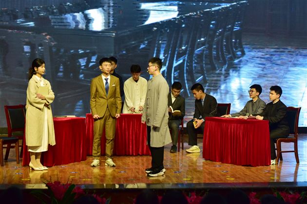 志学之路 共启未来——棠外举行2024年纪念“一二·九”爱国学生运动89周年主题团日活动