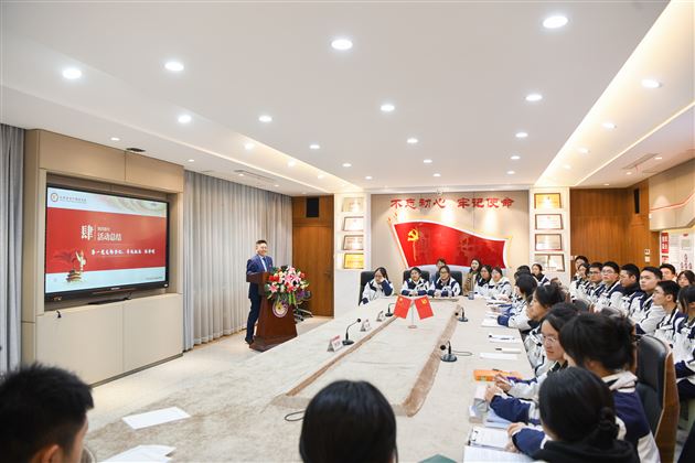 坚定理想信念,永远跟党走,做新时代有为青年——棠外高中党总支开展第二十一期高中学生青年党校第三次党课学习培训