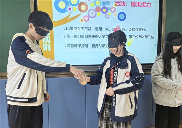 逐梦初三 释压前行——棠外初中开展初2022级主题心理团体辅导