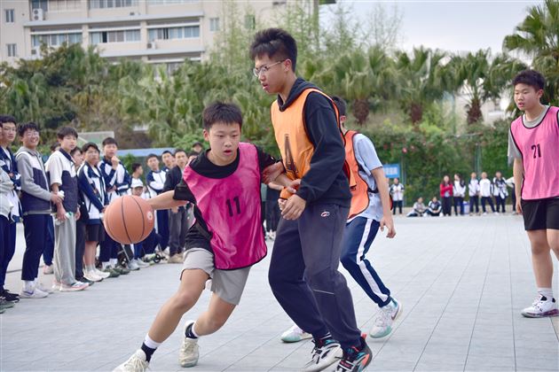 青春跃动展风采 聚力拼搏共成长——棠外初中开展初2023级5人制班级篮球联赛圆满落幕