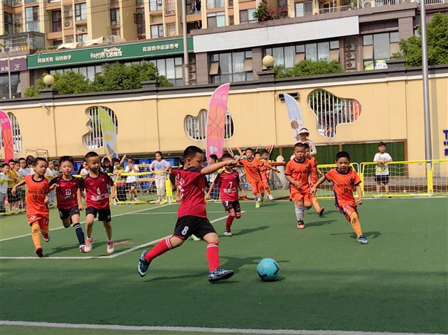 棠湖仁智幼儿园成功承办双流区第三届“空港杯”青少年校园足球菁英联盟赛(幼儿组)比赛