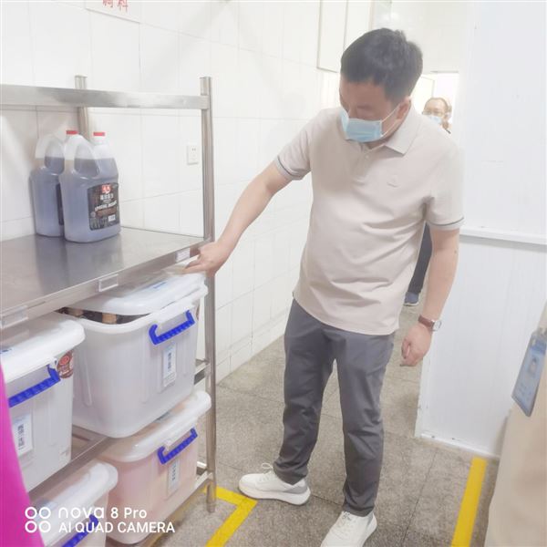 守护舌尖上的安全,筑牢食品安全防线——棠外开展校园食品安全专项检查