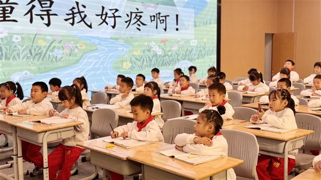 深耕学习任务群 教研聚力共前行——棠外附小赵永昌老师为双流区语文教学研究活动献课