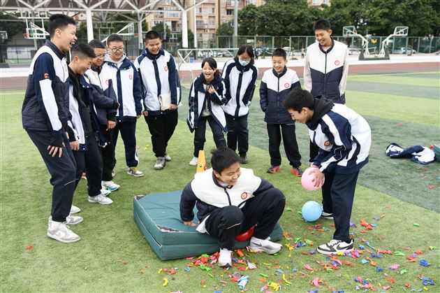 欢乐共绽放 活力满校园——棠外初中第十二届师生集体趣味运动会顺利举行