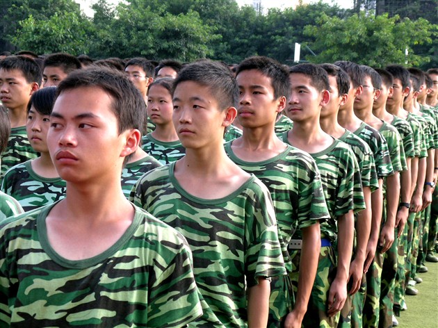 军训现场(十一)