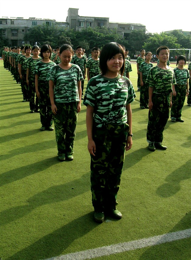 军训现场(十三)