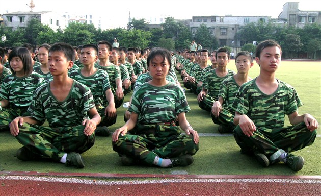 军训现场(十四)