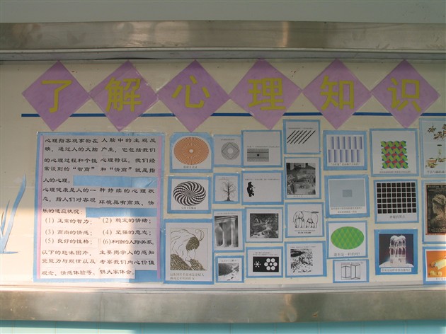 了解心理知识,共建精神家园专栏(一)