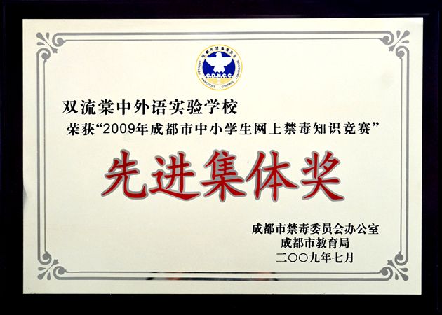 先进集体奖牌