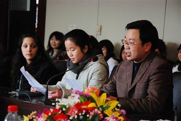 接待家庭讲话