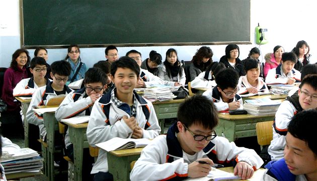 孩子们上得真开心!