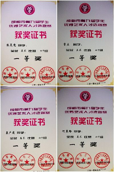 获奖证书4