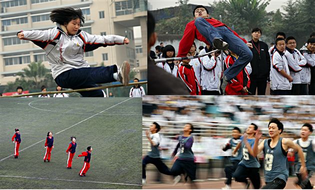 校园运动会 摄影:苏宇