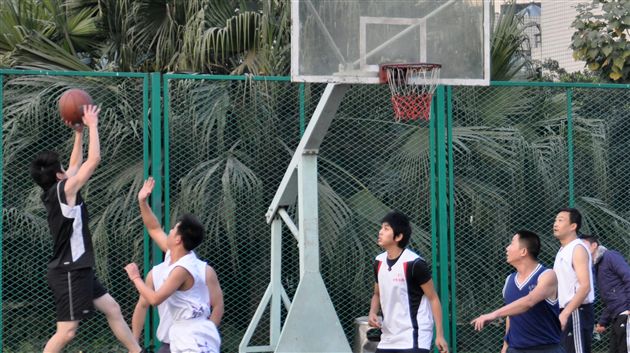 教师篮球联谊赛2